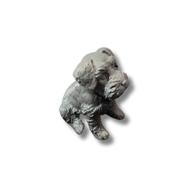 Schnauzer Gray Figurine