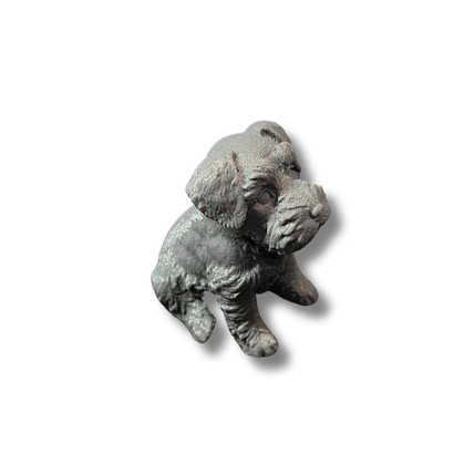 Schnauzer Gray Figurine