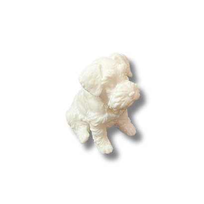 Schnauzer Figurine White