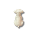 Schnauzer Figurine White