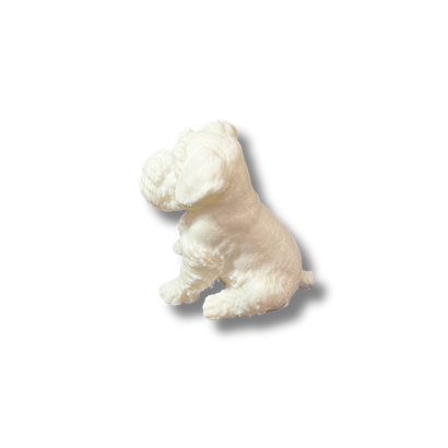 Schnauzer Figurine White