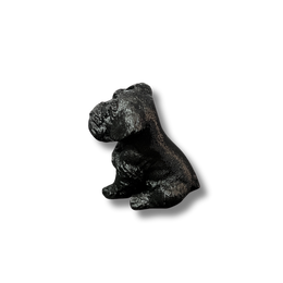 Schnauzer Black Figurine