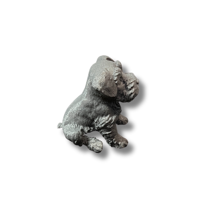 Schnauzer Gray Figurine
