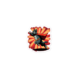 Hero Schnauzer Sticker