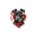 Pure Love Schnauzer Sticker