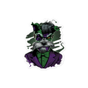 Why So Serious Schnauzer Sticker