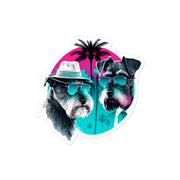 South Beach Schnauzers Sticker