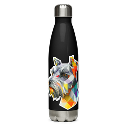 Great Colorful Schnauzer Water Bottle
