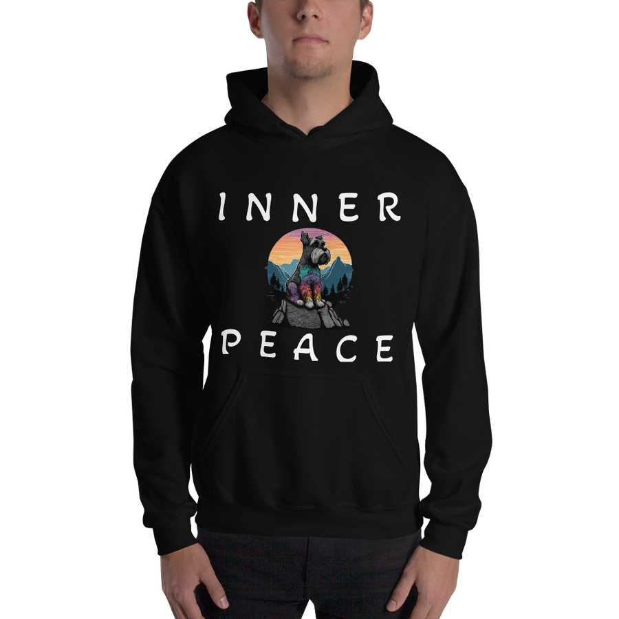 Schnauzer Inner Piece Hoodie