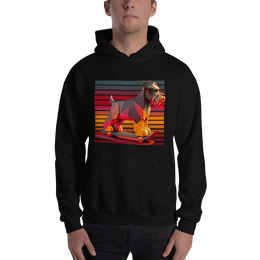 Polygon Skateboarding Schnauzer Hoodie