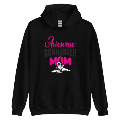 Welcome Schnauzer Mom Vibes, The Ultimate Cozy Hoodie for Dog Lovers | Schnauzer mom | Dog lover hoodie