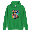 Colorful Modern Schnauzer Hoodie