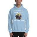 Two Wheels Four Paws Hills Hoodie