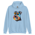 Colorful Modern Schnauzer Hoodie