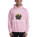 Two Wheels Four Paws Hills Hoodie