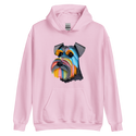 Colorful Modern Schnauzer Hoodie