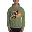 Skateboarding Schnauzer Hoodie