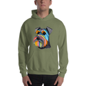 Colorful Modern Schnauzer Hoodie