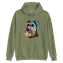 Colorful Modern Schnauzer Hoodie