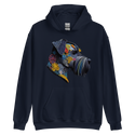 Colorful Geometric Schnauzer Hoodie