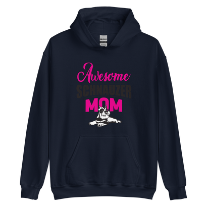 Welcome Schnauzer Mom Vibes, The Ultimate Cozy Hoodie for Dog Lovers | Schnauzer mom | Dog lover hoodie