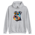 Colorful Modern Schnauzer Hoodie