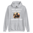 Two Wheels Four Paws Desert Hoodie