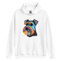 Colorful Modern Schnauzer Hoodie