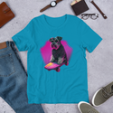 Cool Skateboarding Schnauzer T-Shirt