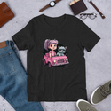 Schnauzer Cute Girl Jeep T-Shirt