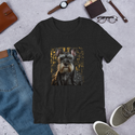 Schnauzer with Leather Jacket T-Shirt