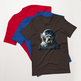 Schnauzer in Space T-Shirt