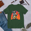 Bass Playing Schnauzer T-Shirt