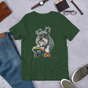 Modern Schnauzer Skateboarding T-Shirt