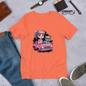 Schnauzer Cute Girl Jeep T-Shirt