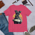 Rocco The Schnauzer Drummer T-Shirt