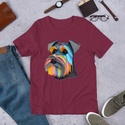 Colorful Schnauzer T-Shirt