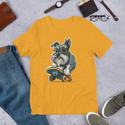 Modern Schnauzer Skateboarding T-Shirt