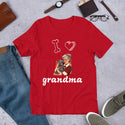 I Luv Grandma Schnauzer T-Shirt